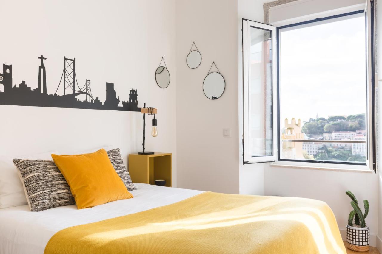 Апартаменты Magnificent Flat With Spectacular Views In Graca Лиссабон Экстерьер фото