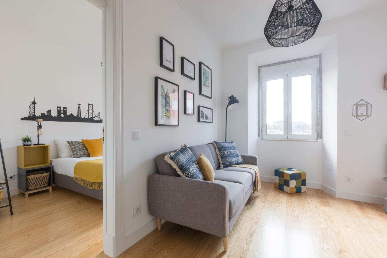 Апартаменты Magnificent Flat With Spectacular Views In Graca Лиссабон Экстерьер фото