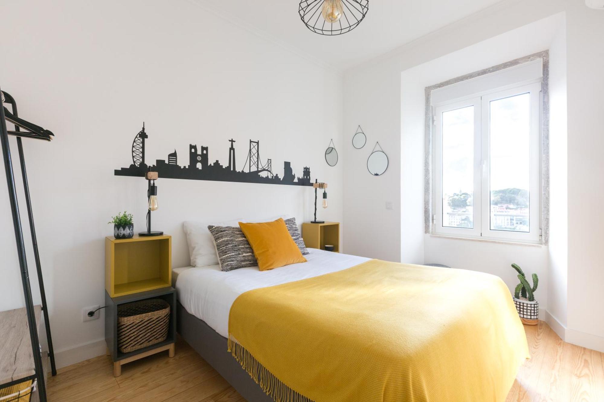 Апартаменты Magnificent Flat With Spectacular Views In Graca Лиссабон Экстерьер фото
